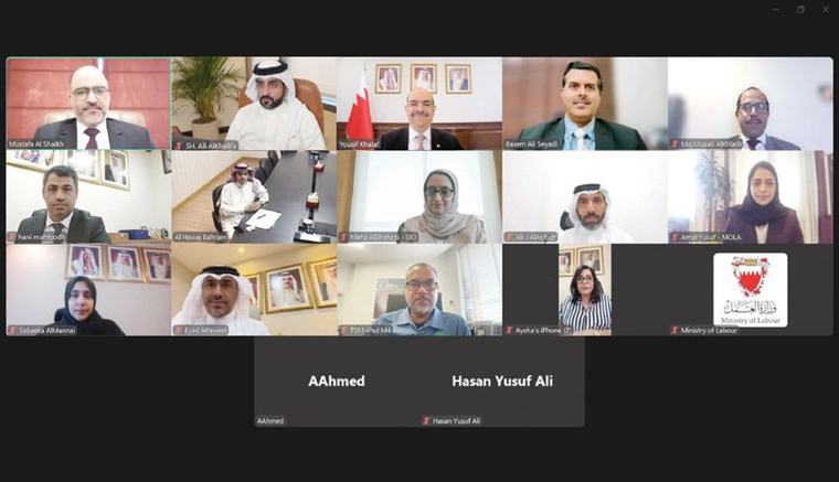 وزير العمل يترأس الاجتماع الرابع لمجلس السلامة والصحة المهنية
