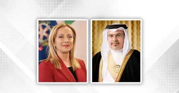 سمو ولي العهد رئيس الوزراء يهنئ رئيسة وزراء إيطاليا بتسجيل أطول فترة خدمة في تاريخ المنصب