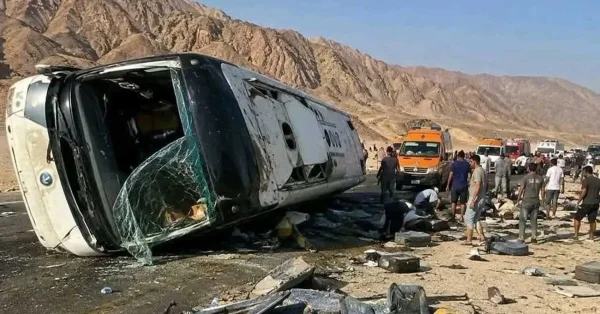 وفاة 22 شخصا من بينهم 10 أردنيين بحادث سير في مصر