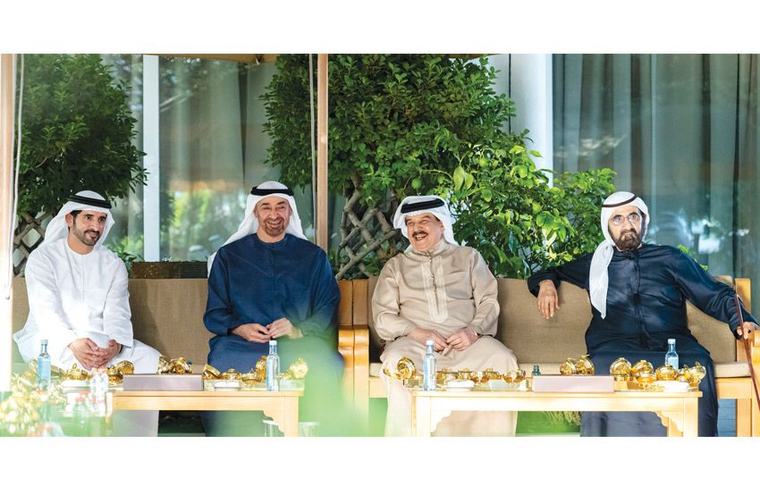فرص واعدة لتطوير العلاقات مع الإمارات:الملك يبحث مع رئيس الإمارات ونائب الرئيس تطورات الأوضاع في المنطقة